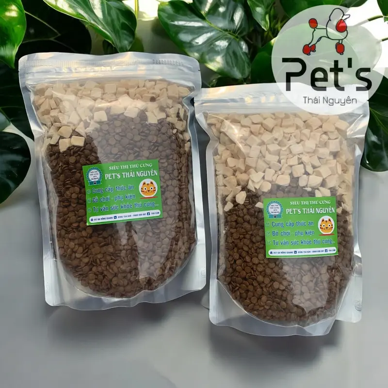 MEOW 1 KG - Thức ăn khô trộn ức gà sấy viên dành cho mèo mọi lứa tuổi trên 45 ngày tuổi 4