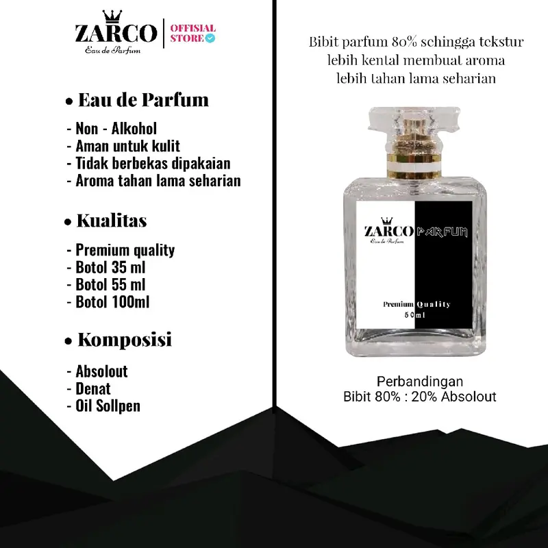 Zarco Parfum - Blue Emotion Premium Quality 3