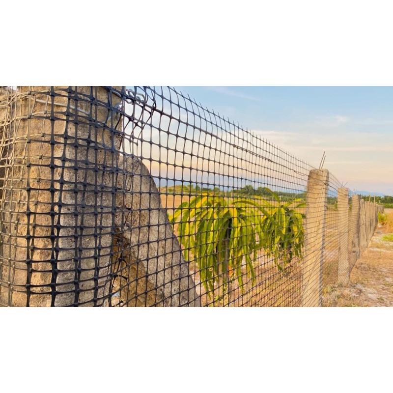  Cao 1m,1,2mdai 25m. Luoi  nhua  ô lưới 3x4cm lưới nhựa dẻo lưới rào vườn - lưới quây chuồng gà-làm sàn vịt. Hàng loại 1 