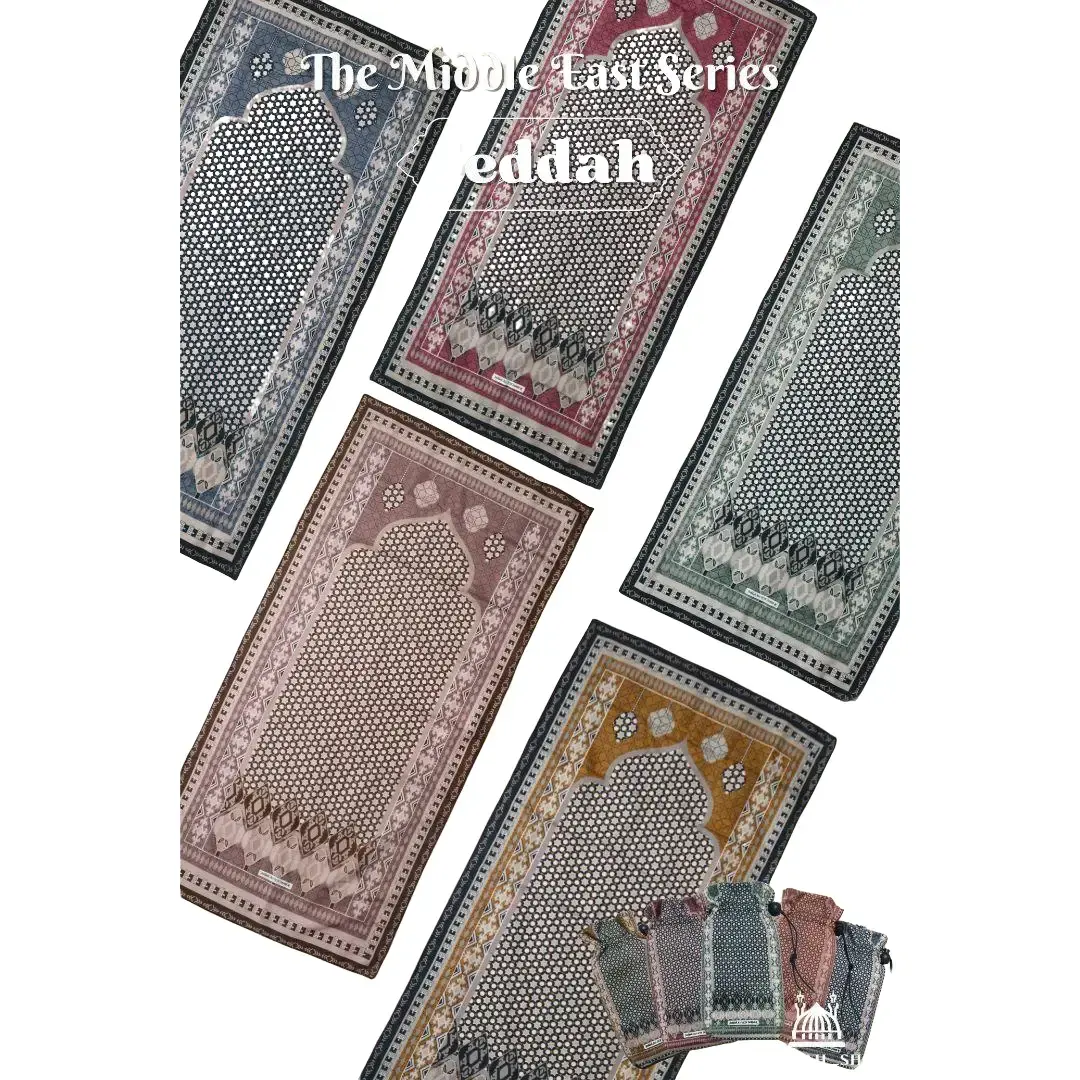 Sajadah Motif Kashmeer Travel /Haji/Umroh Pouch Serut
