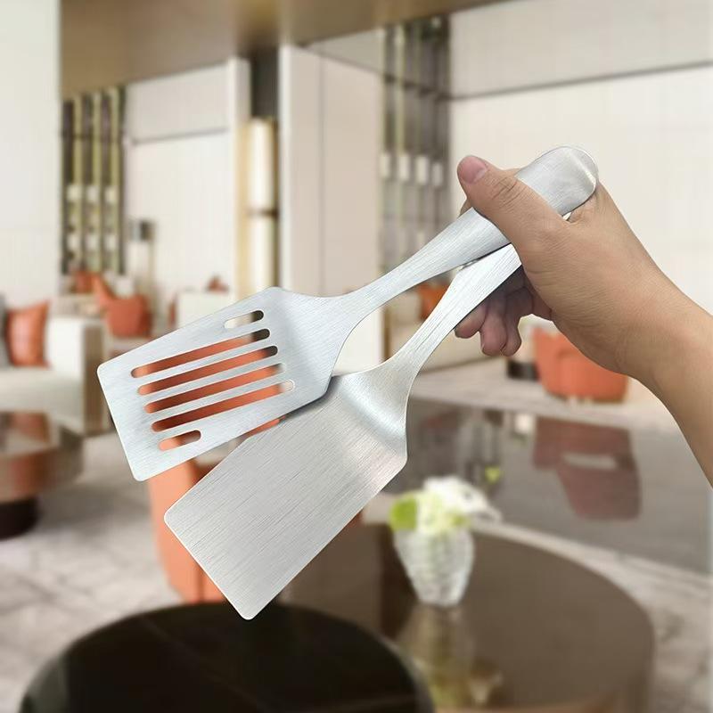 Product Introduction of Stainless Steel Spatula, 1 Count Multifunctional Spatula, Kitchen Utensils for Frying, Baking, Cooking, Kitchen Essentials 6