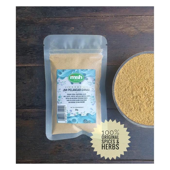 Gambar MSH JSR Pelancar Darah 50gr - - dari MSH REMPAH Kota Administrasi Jakarta Selatan Tokopedia