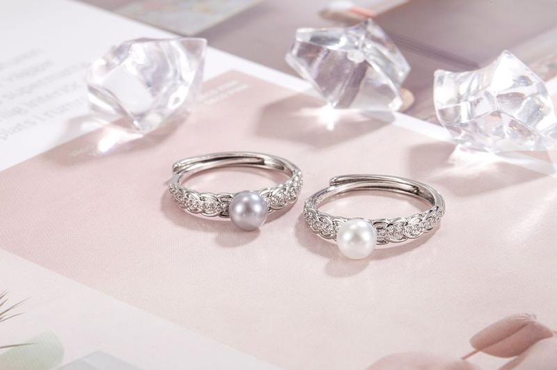 Product Introduction of Light Luxury Wheat Pearl Ring |   Antique Style Zircon Opening Adjustable Ring |   Special-Interest Design Women's Index Finger Ring |   All-Matching Daily High-Grade Accessories 0