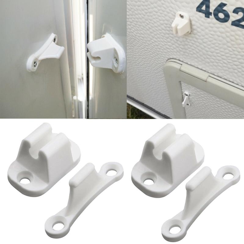 Door Catch Door Retainer Catch ABI And Award Caravans Female Section Male Section Nylon Plastic Shocks And Noise 1