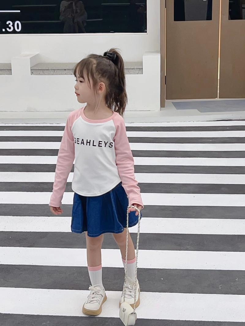 Product Introduction of [1488 Favorites] Girls' Stylish Long Sleeve Base Shirt Children's Spring and Autumn Fashion T-Shirt Baby Korean Style Top Autumn Outfit Girl Trend 16