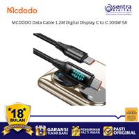 Gambar MCDODO CA-1100 100W 5A USB C Cable with Digital Display C to C for Fast Charging & Data Sync dari Sentra Digital Kota Surabaya 5 Tokopedia