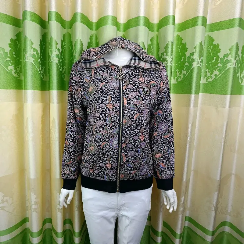 [Shop Ngoc Lợi] Ao khoát hoa hồng dâu hàng QC CC thiết kế thun cotton co giãn 0