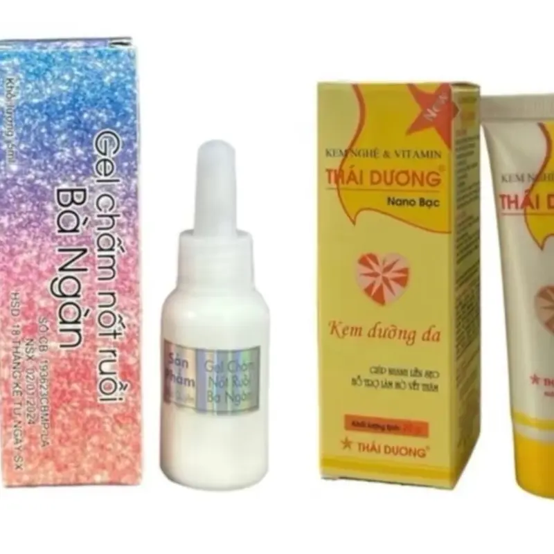 Bộ đôi GEL tẩy nốt ruồi và kem nghệ làm mờ sẹo Handmade Cho Bé 4