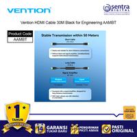 Gambar HDMI Cable Vention 30M Black Professional Engineering Use dari Sentra Digital Kota Surabaya 4 Tokopedia