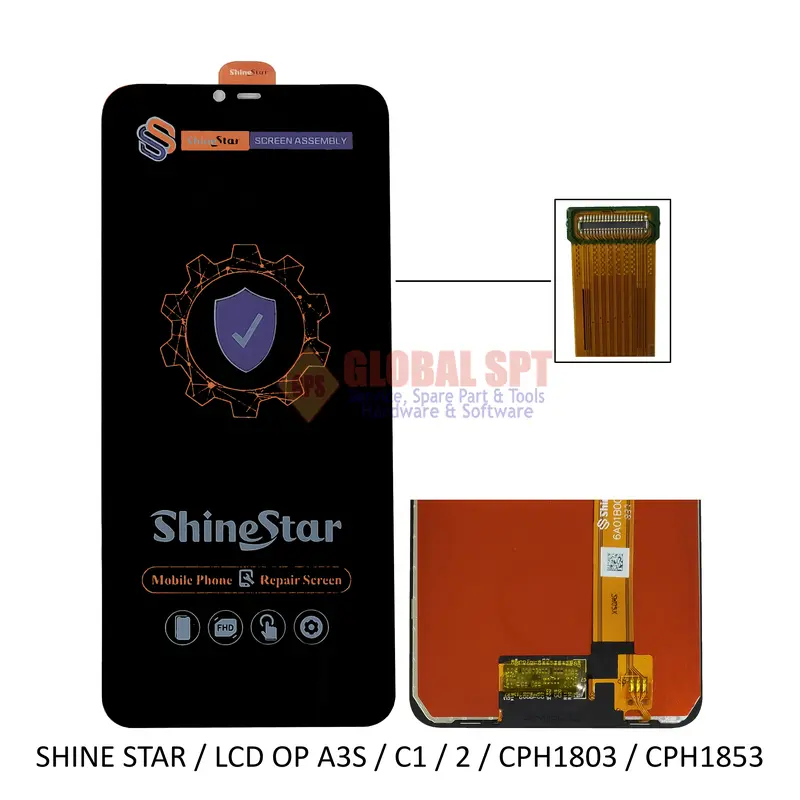 LCD TOUCHSCREEN COMPATIBLE FOR OPPO A3S / C1 / 2 / CPH1803 / CPH1853 1