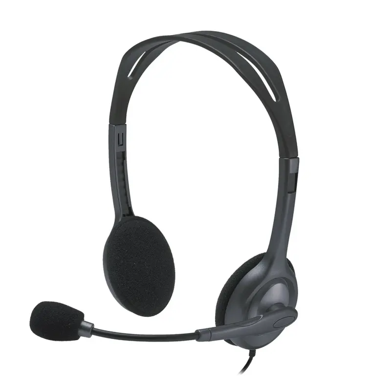 Logitech H111 Headset Stereo Single Jack 3.5mm Kabel 2