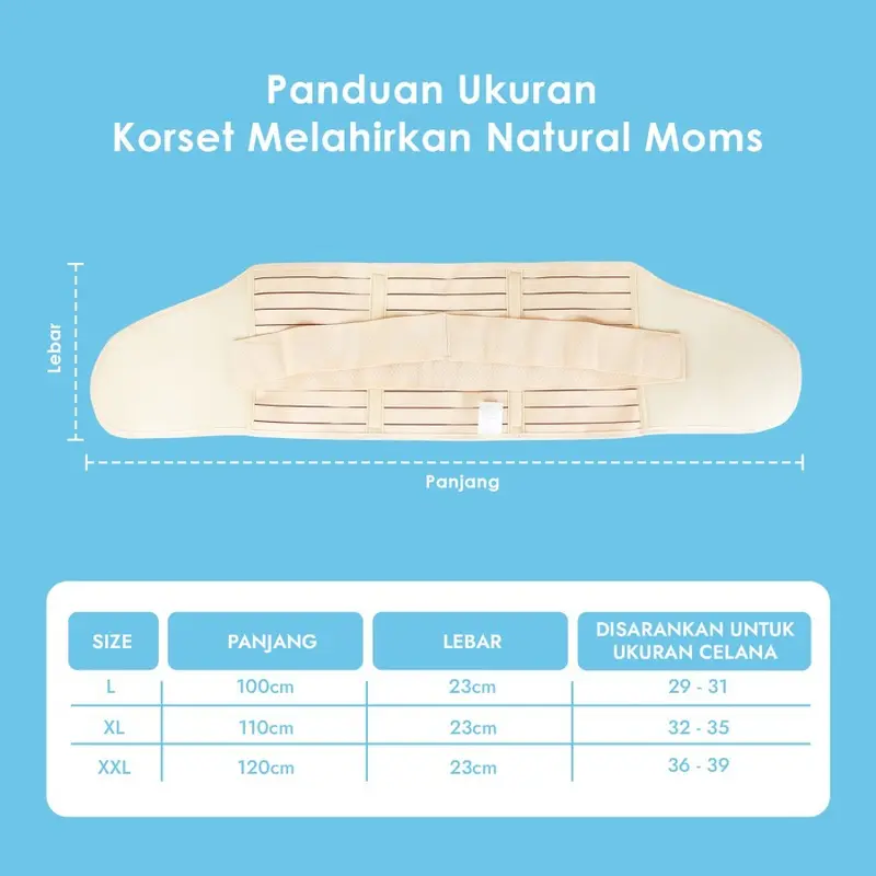 Natural Moms Postpartum Britable Corset - Korset Melahirkan 1