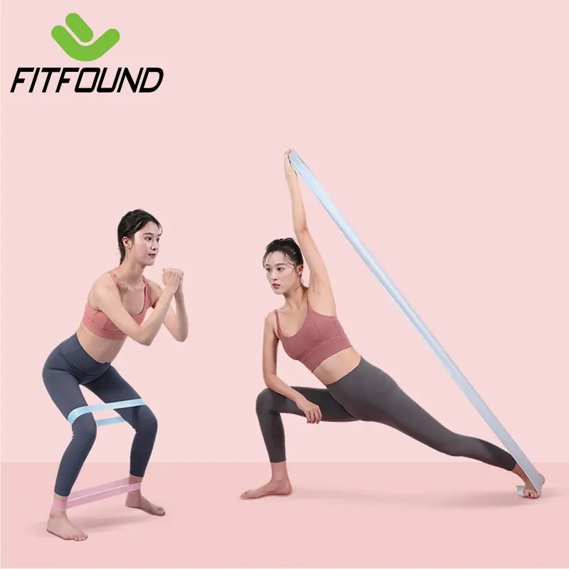 Thera Band- Dây Cao Su Kháng Lực Bản Thun  Đàn Hồi  Tập Gym Yoga Pilates Thể Lực Dài 1.5M-2M 4