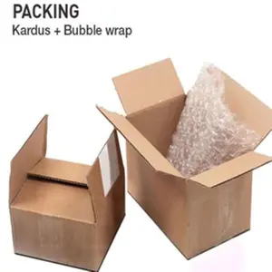 Dus + Extra Bubble Wrap Packing Aman Garansi pecah