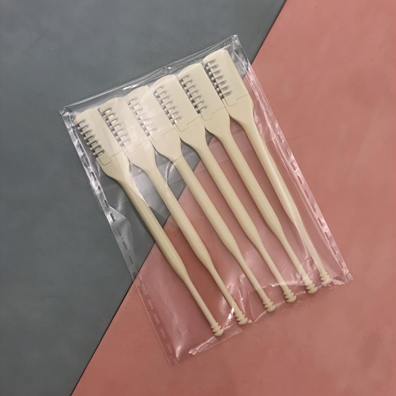 Bộ Tông Đơ Cắt Lông Mũi & Tai, 3 / 5 Cái, Dụng Cụ Chải Chuốt Thủ Công Hai Đầu, Cầm Tay 2 Trong 1, Thiết Yếu Chăm Sóc Cá Nhân, Làm Sạch Răng Miệng 7