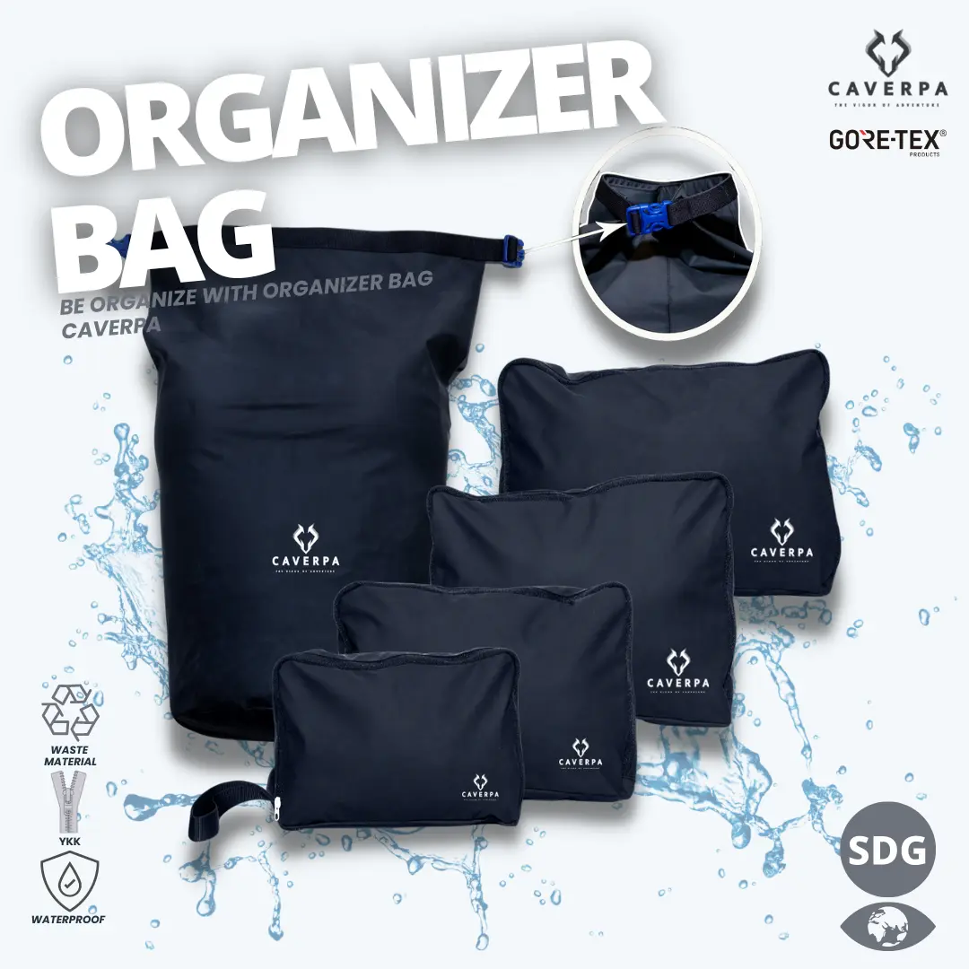 Organizer Bag Travel Organizer 5 in 1 Waterproof Caverpa pouch
