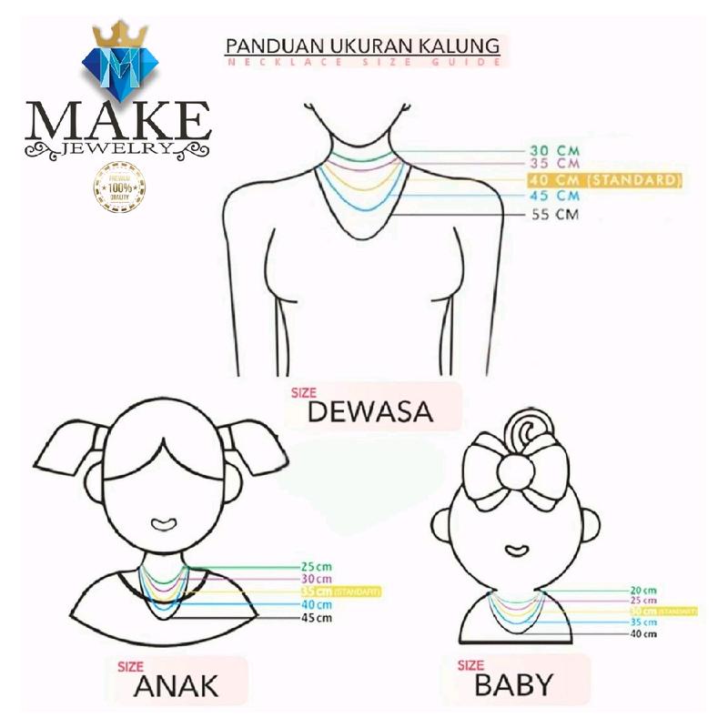 Make Kalung Nama Titanium Anti Karat Custom Nama Gold dan Silver 4