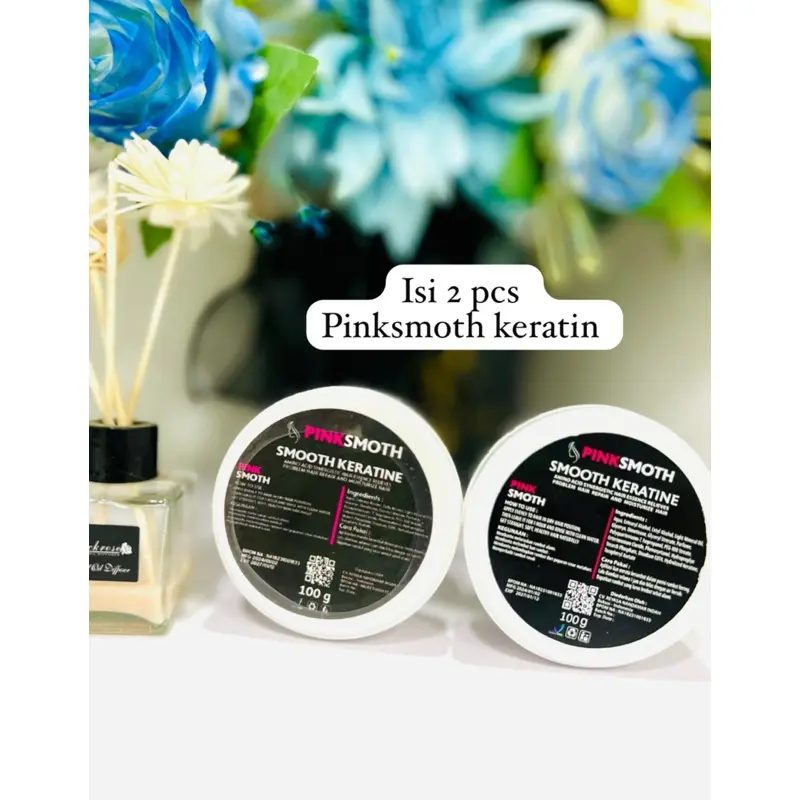 [ISI 2 PCS] PELURUS RAMBUT TANPA CATOK  KERATIN Pelurus Rambut Travel Size 100ML 7