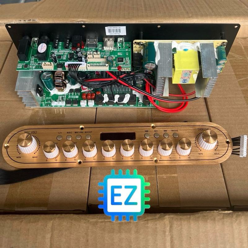 K18, K902 Stereo mạch loa kéo, di động, xách tay karaoke quốc dân 180W, echo delay reverb đầy đủ, hàng công ty chính hãnġ 3