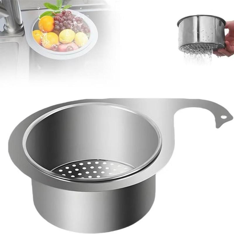 Khay lọc rác bồn rửa chén, không còn lỗi lo tắc bồn rửa 0