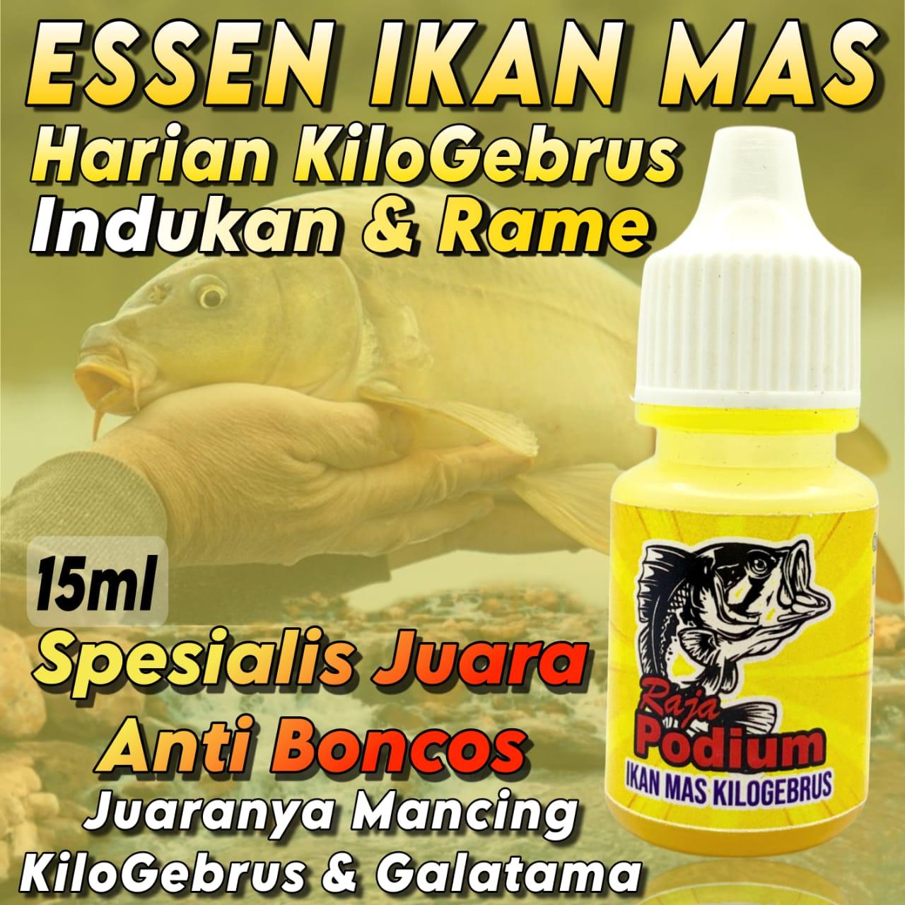 TERLARIS! Essen Ikan Mas Aroma Amis Wangi Paling Bagus Buat Mancing Lomba Harian KiloGebrus Ikan Rame Dan Indukan Babon 15ml Umpan