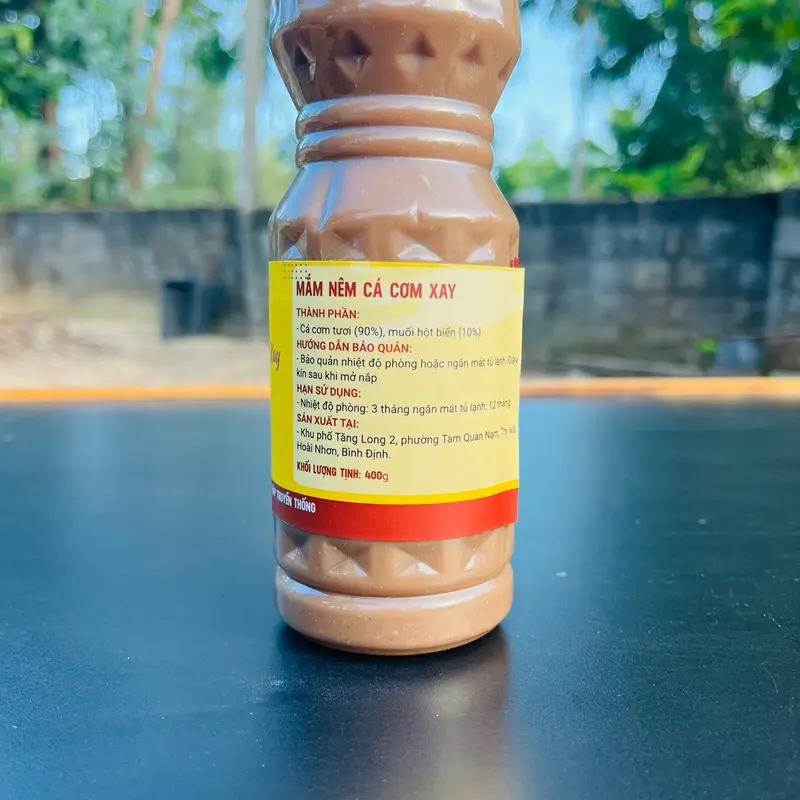 Mắm nêm cá cơm chai 450ml nguyên chất 4