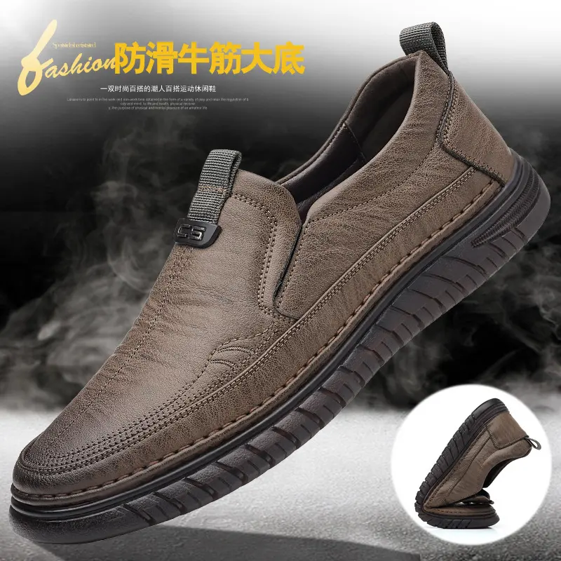 Giày Da Bò Mềm Cho Nam, Giày Công Sở Thường Ngày, Đế Mềm, Chống Trượt, Thể Thao, Mới Shoes