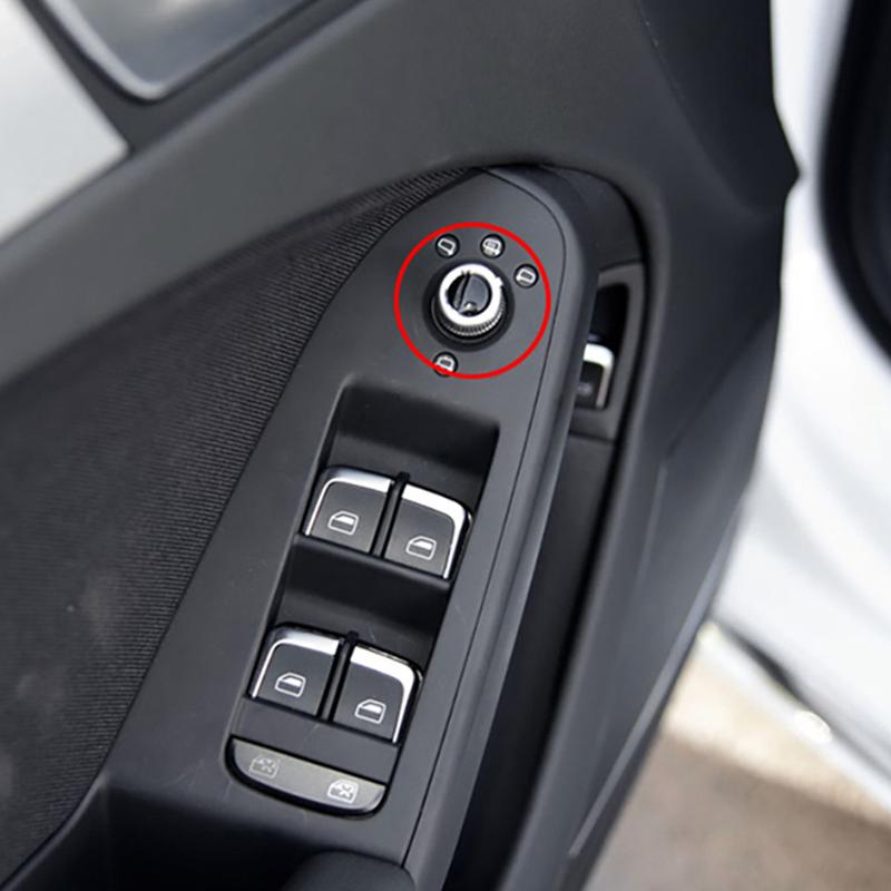 For - A4L Q5 A6 A5 Rear Mirror Knob Switch Rearview Mirror Adjustment Button Reflector Switch Adjustment Button 3