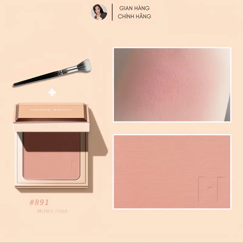 Phấn Má Hồng Mịn Lì Bám Màu Siêu Tốt Face Blush 8g | (Tặng 1 Cậy Cọ Tán Phấn Má) 0