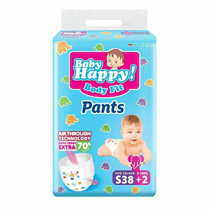 (Promo 1 Bal) Baby Happy Pants Ukuran S M L XL XXL Anak-Anak Bayi Diapers