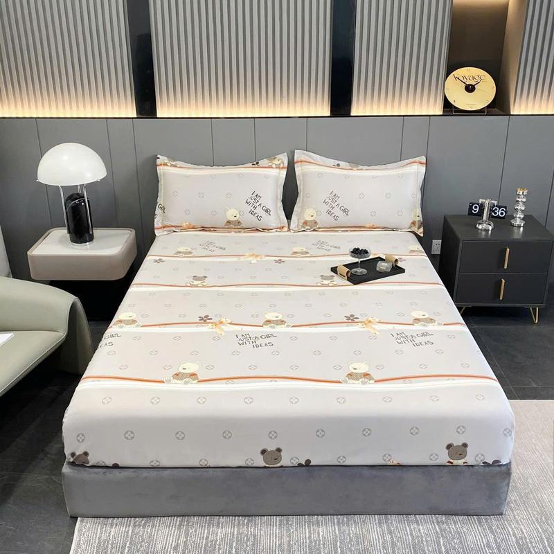 Set 4 món vỏ ôm Lụa Thái, bộ ga giường, vỏ gối , vỏ gối ôm , drap 1m2, 1m4, 1m6, 1m8x2m Miu Home