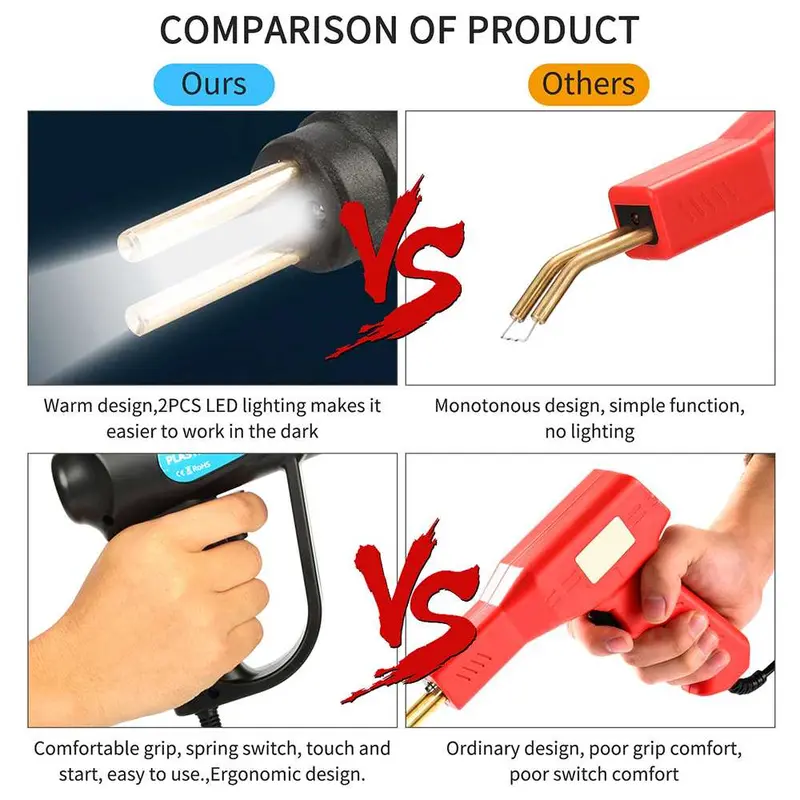 Alat Las Plastik Bodi Kendaraan 70W - XC-70 1
