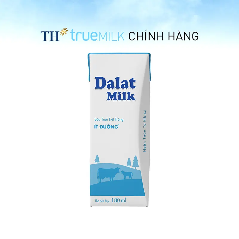 [Affiliate] Thùng 48 hộp sữa tươi tiệt trùng ít đường Dalatmilk 180ml (180ml x 48) 2