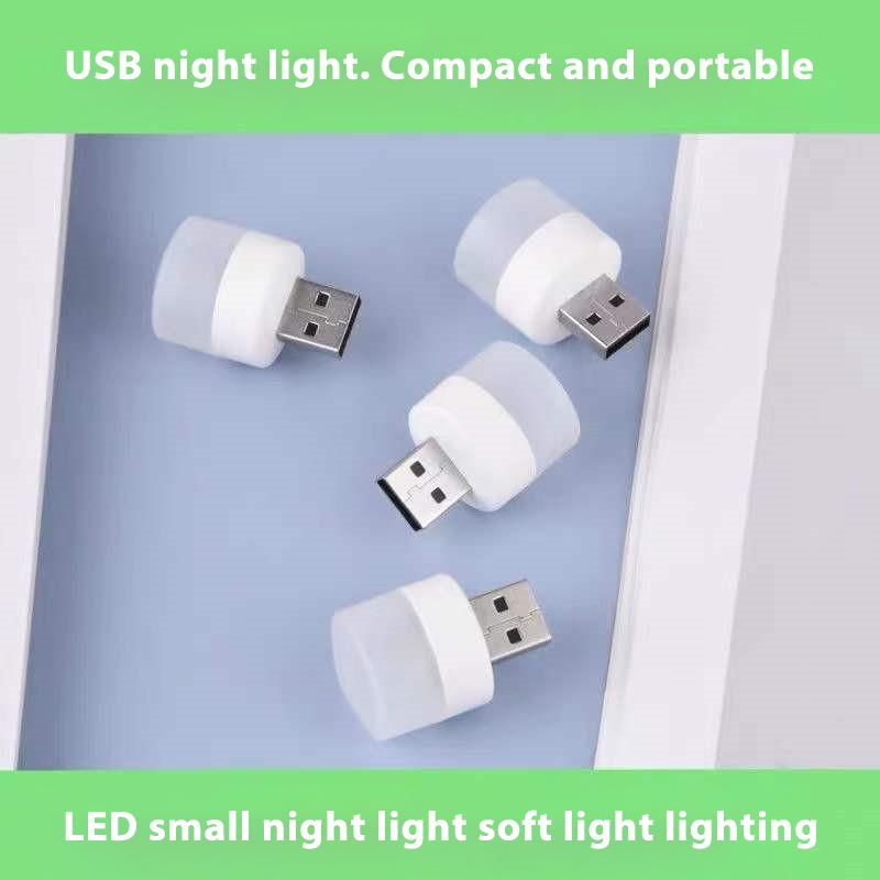 KOMEYvn1-Đèn cắm USB cho máy tính, điện thoại di động, đèn sạc, đèn LED bảo vệ…