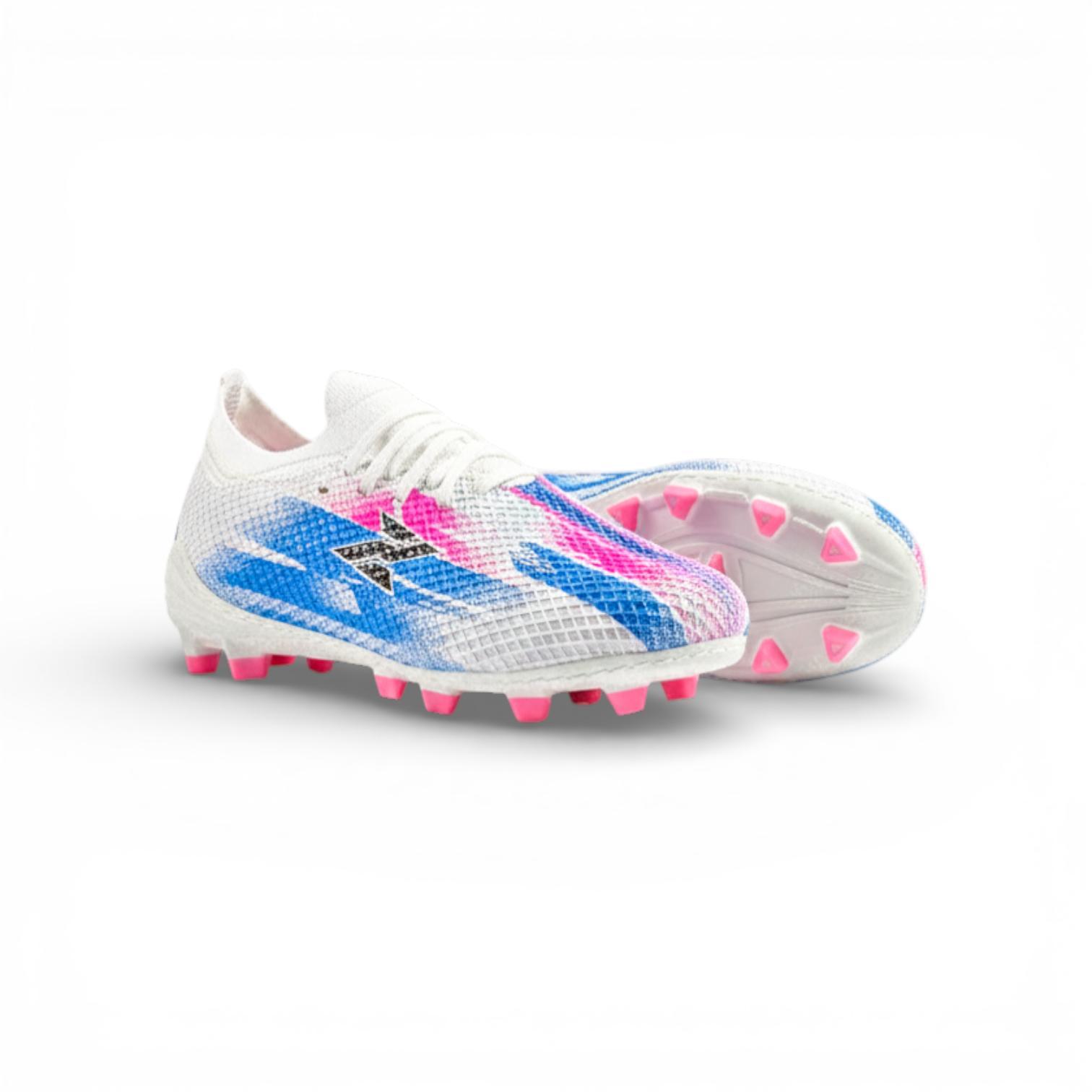 Zars - Sepatu Sepak Bola Nova Zenixspeed FG White/Blue/Pink Boots Zars - Sepatu Sepak Bola Nova Zenixspeed FG White/Blue/Pink Boots