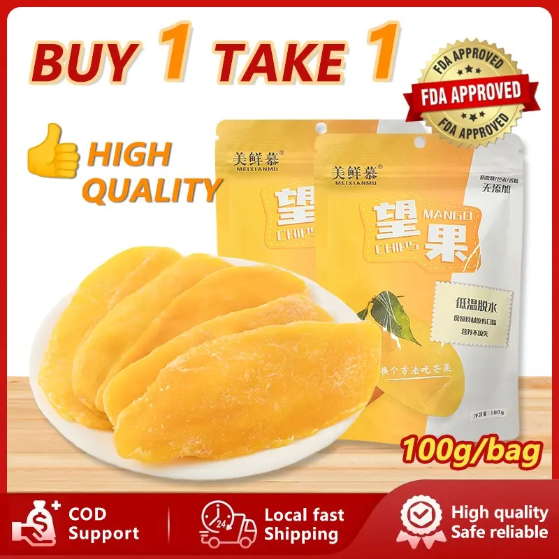 【Buy 2 Take 2】100g Dried Mango Cebu Daily Snacks Dried Mangoes Dry Mango