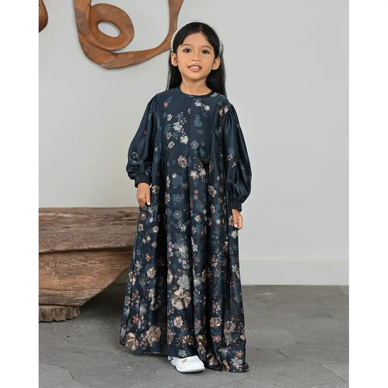 Geulis.id IZZATI MAXI DRESS / DRESS ANAK (3 warna) 6