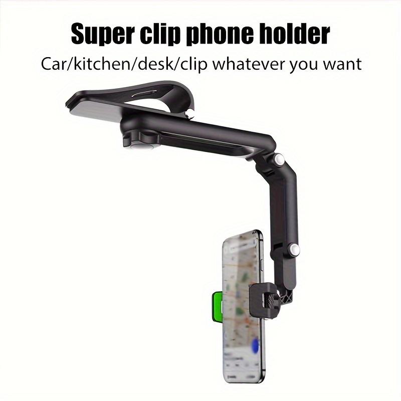 Product Introduction of Trendy Car Mobile Phone Stand Multi-functional Car Navigation Stand Mobile Phone Stand General Automotive Supplies Accessories 0