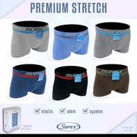 Gambar Boxer pria Sorex 365  Premium Stretch free Size S-XL Harga Perbiji dari citra indah store Kab. Jombang 1 Tokopedia
