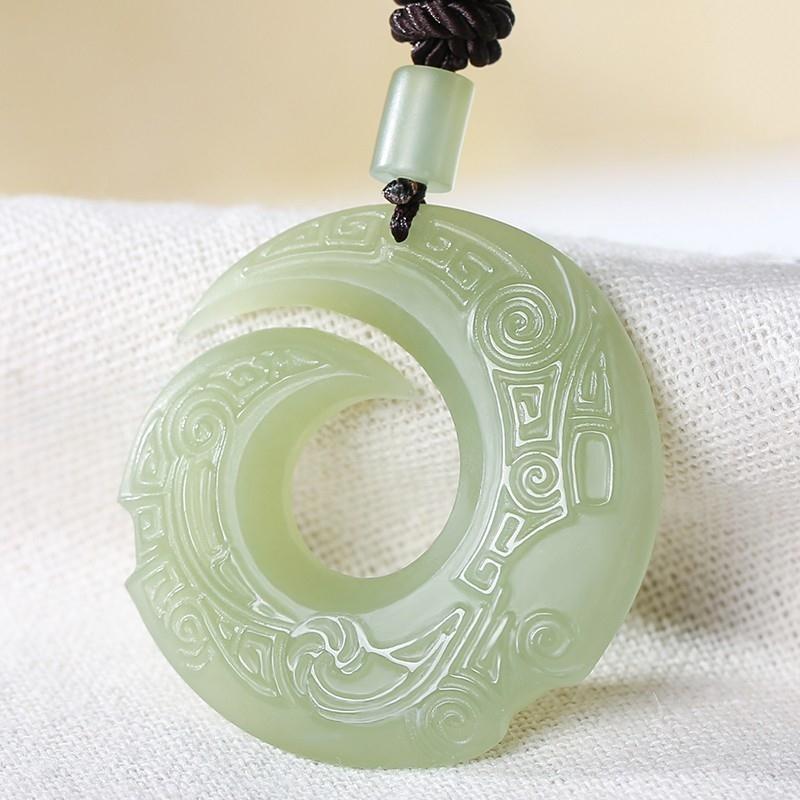 Product Introduction of New Color Pendant, Light Sapphire, Time Comes and Goes, Pendant, Good Luck, Male and Female Couples Pendant. 2
