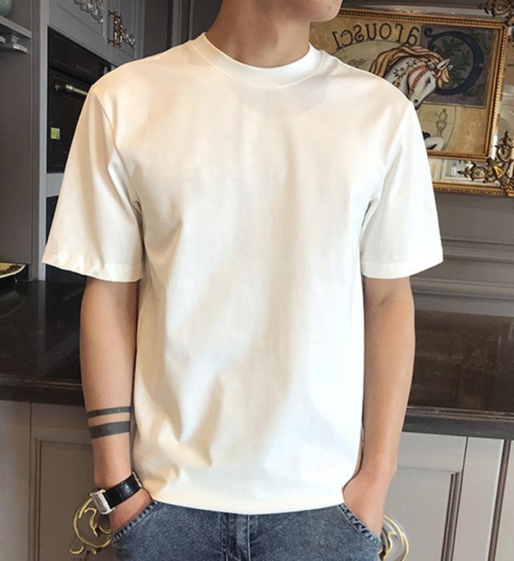 Áo Thun Trơn Cổ Tròn Nam Nữ Form Basic Vải Cotton Dày Mịn - WeOne Menswear