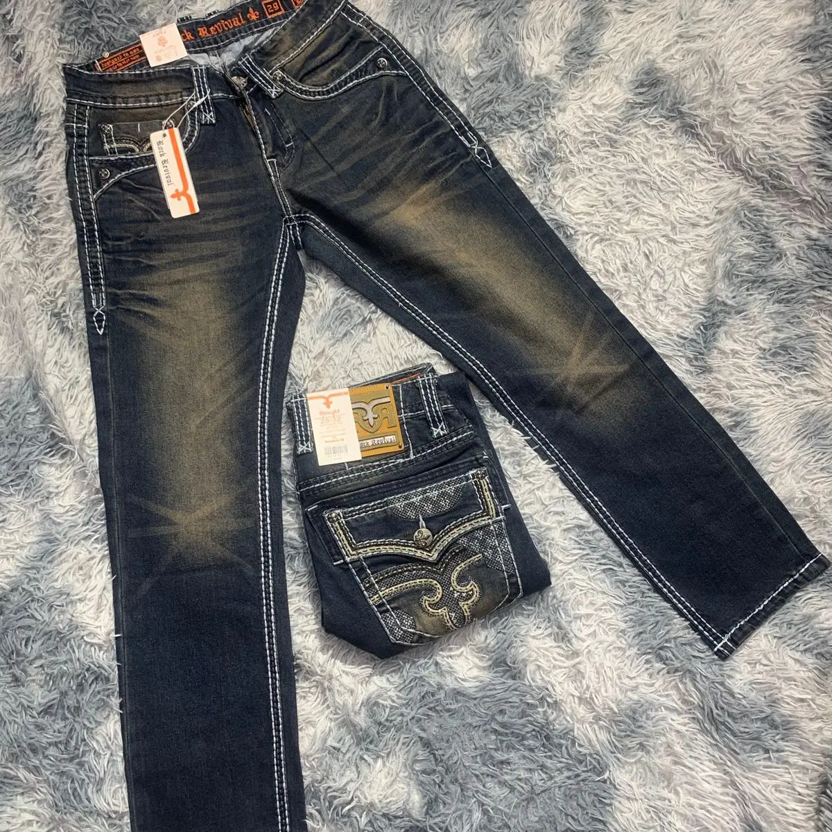 Quần rock túi thêu- Gốc cực chất, phong cách đỉnh cao - Menswear Jean