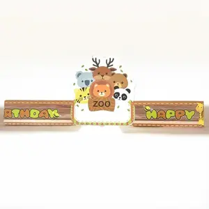 Topi Ulang Tahun anak Cowok Cewek isi 10 Pc Karakter Murah