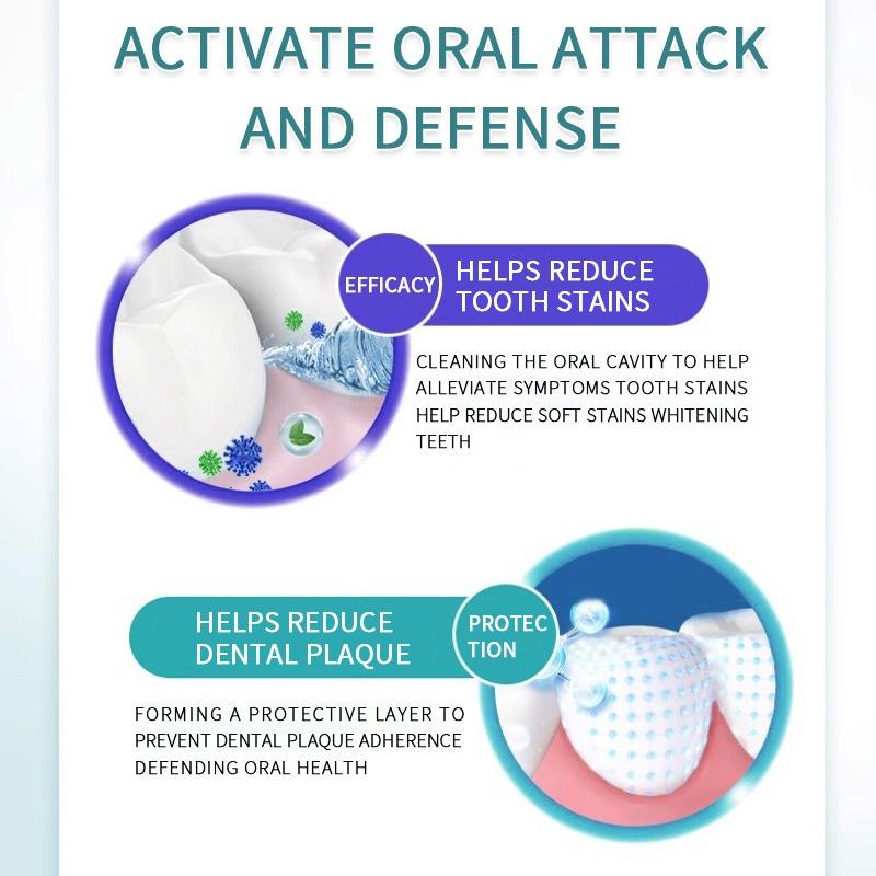 Product Introduction of JJC Whitening Peppermint Food Graded Healthy Family Size Toothpaste 180g 8