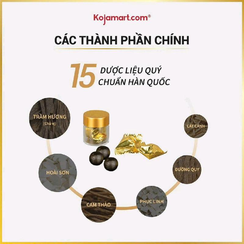 An Cung Chính Phủ Rồng Vàng Phòng Tai Biến Đột Quỵ Daehan Jinbodan Hộp 60 Viên 1