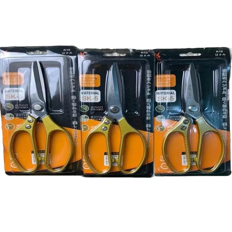 Combo 3 cây kéo sk5 nhật kéo cắt đa năng kéo loại xịn kéo sk5 k rỉ dùng tiện lợi trong nhà bếp dài 20cm