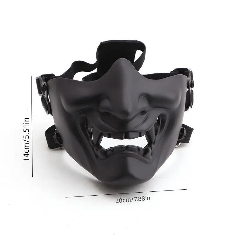 Summer Half Face Protective Mask, Army Fans Supplies, Tactical Face Protection Mask, Halloween Costume Ideas, Party Cosplay Costumes Accessories 2