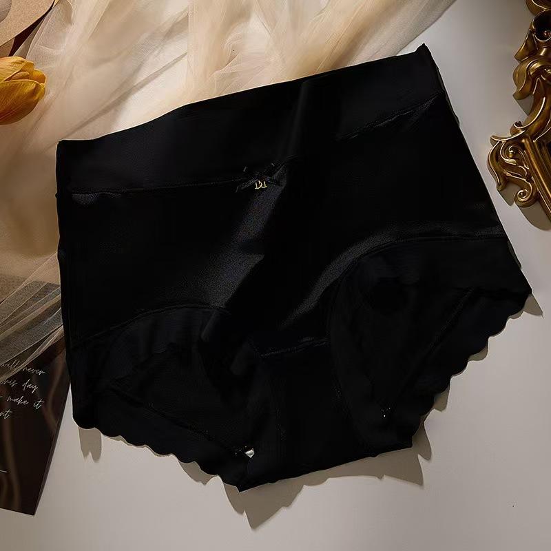 Quần Lót Satin, Sang Trọng Giá Cả Phải Chăng, Dành Cho Nữ, Cạp Thường, độn Hông, Làm Bằng Lụa Lạnh Mỏng, Thân Thiện Với Làn Da, Ôm Sát Và Thoải Mái, Thông Gió Không Đường May, Khử Mùi, Kháng Khuẩn, Cảm Giác Tự Nhiên 8