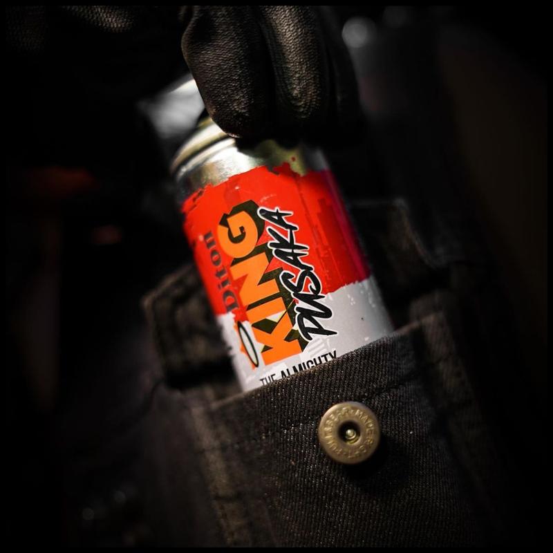 Product Introduction of Cat semprot Graffiti Diton King Pusaka 150ml Acrylic Kanvas 4
