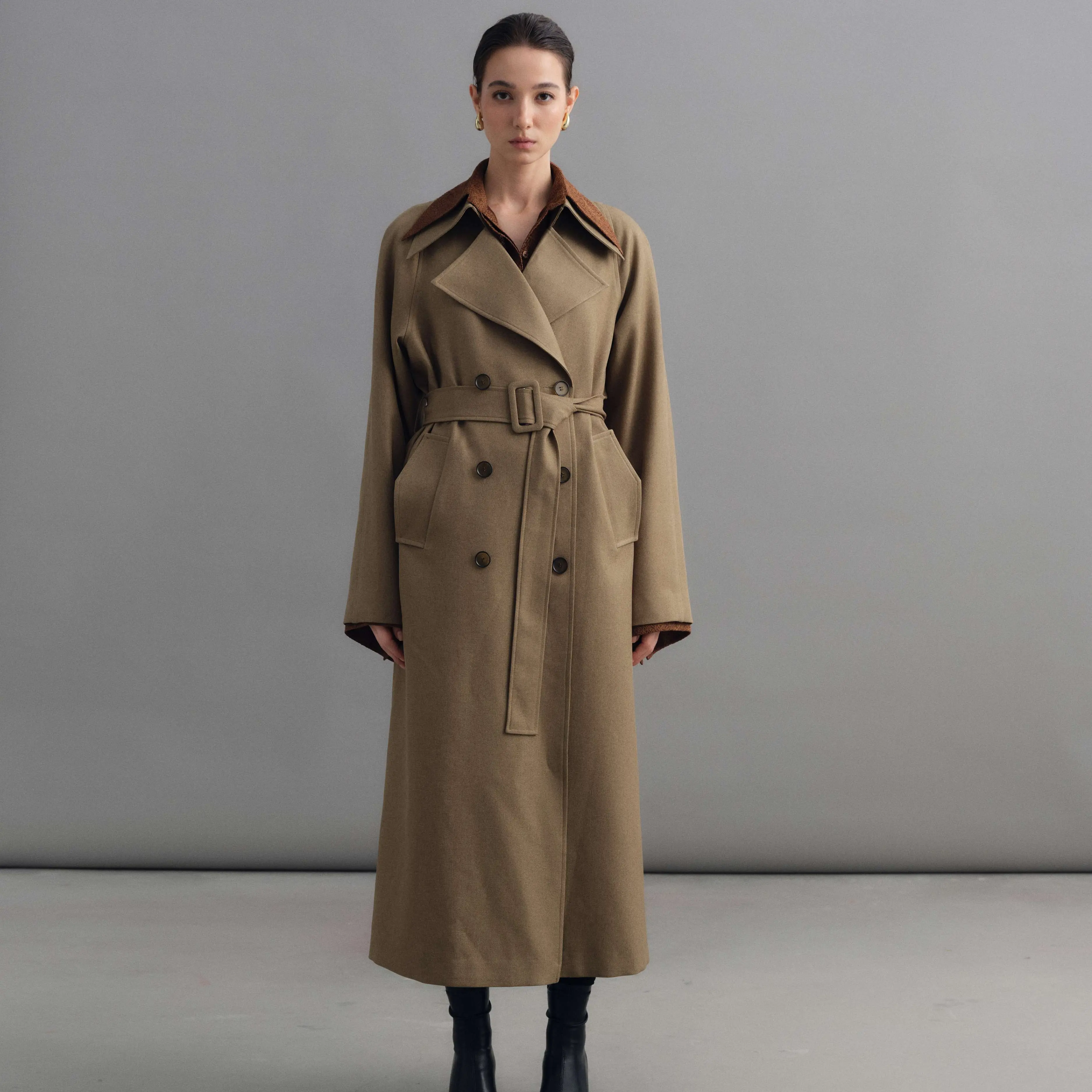 HAWISE TRENCH COAT - ÁO KHOÁC NỮ, TRENCH COAT, ÁO KHOÁC DÀI